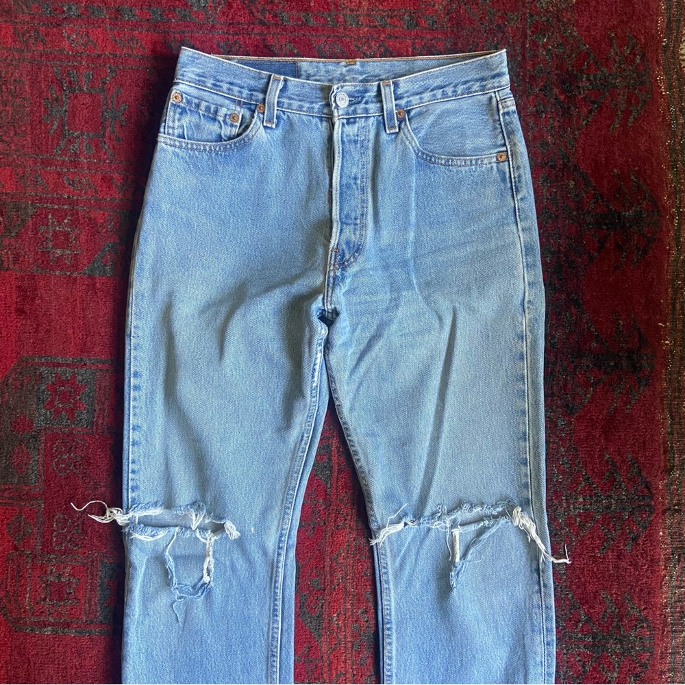 SOLD Vintage Thrashed 501 Levi’s 🤠